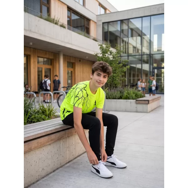  Dětské funkční triko premium ALTISPORT VOJ/ALK004TR01 NEON YELLOW 