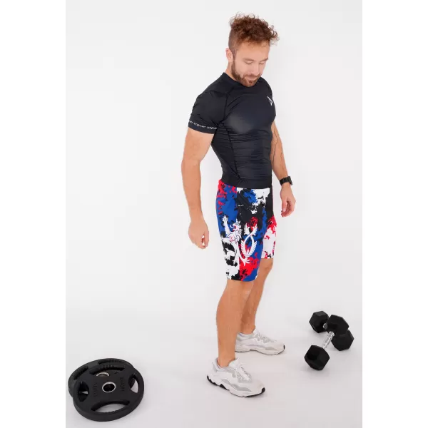  Pánské funkční kraťasy bez kapes premium ALTISPORT VOJ/ALM036KRA02 SKVRNY 