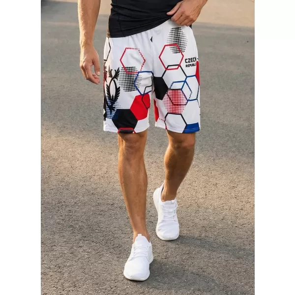  Pánské funkční kraťasy bez kapes premium ALTISPORT VOJ/ALM036KRA02 HEXA BÍLÁ 