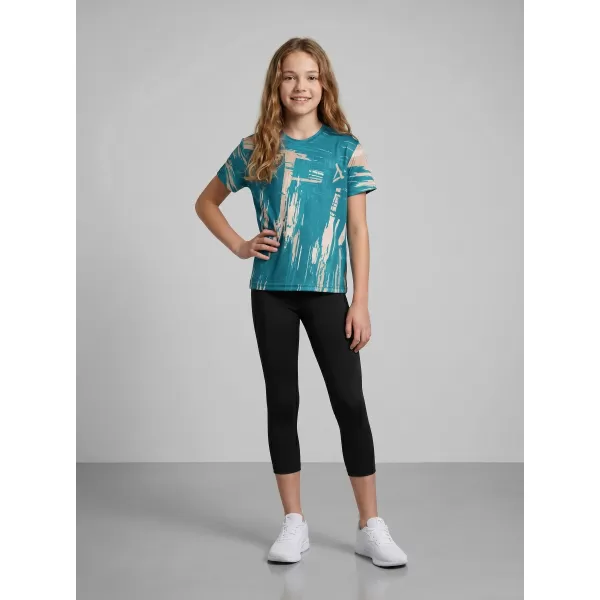  Dětské funkční triko premium ALTISPORT VOJ/ALK010TR01 EMERALD/MODRÁ 