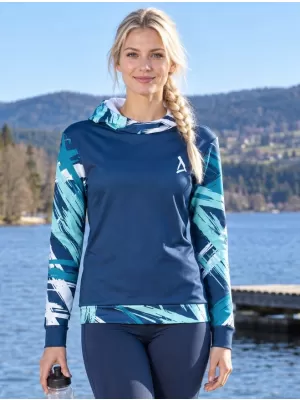 Dámská funkční mikina premium ALTISPORT VOJ/ALW039MI01 NAVY