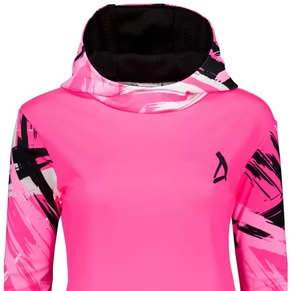  Dámská funkční mikina premium ALTISPORT VOJ/ALW039MI01 FLUO PINK 
