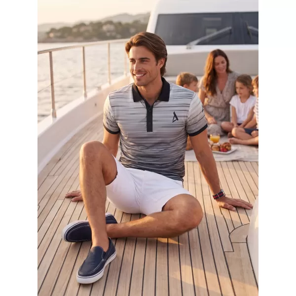  Pánské funkční triko s límečkem premium ALTISPORT VOJ/ALM031TR05 ČERNÁ/BÍLÁ 