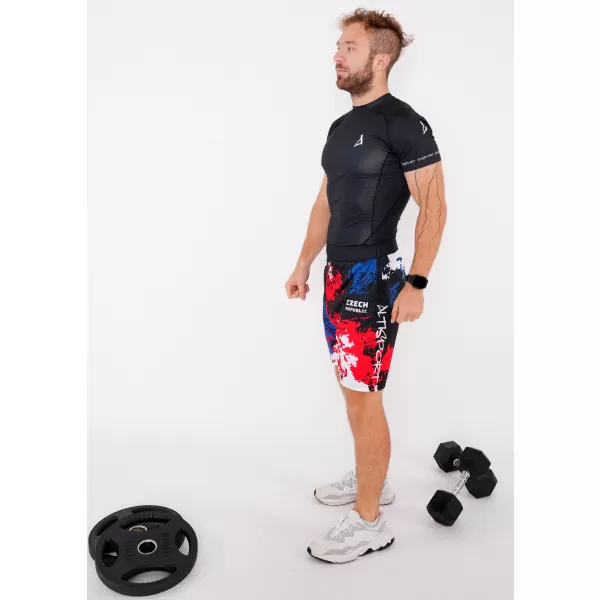  Pánské funkční kraťasy bez kapes premium ALTISPORT VOJ/ALM036KRA02 SKVRNY 