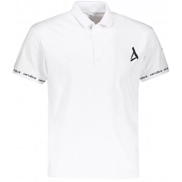  Pánské funkční triko s límečkem premium ALTISPORT VOJ/ALM000TR05 BÍLÁ 
