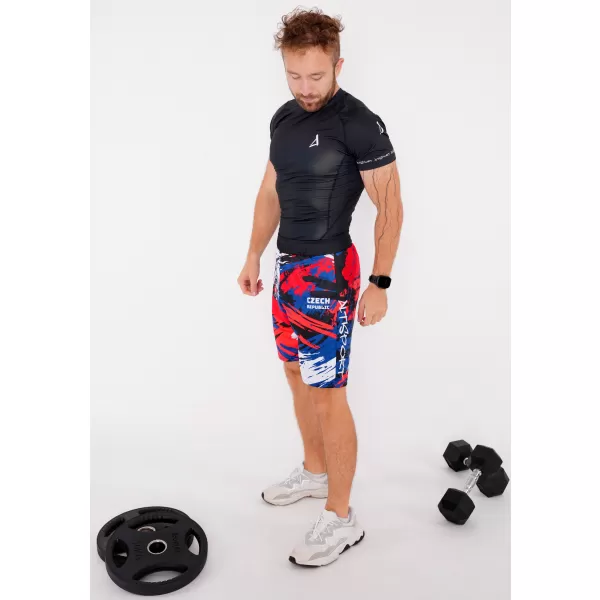  Pánské funkční kraťasy bez kapes premium ALTISPORT VOJ/ALM036KRA02 CZECH 