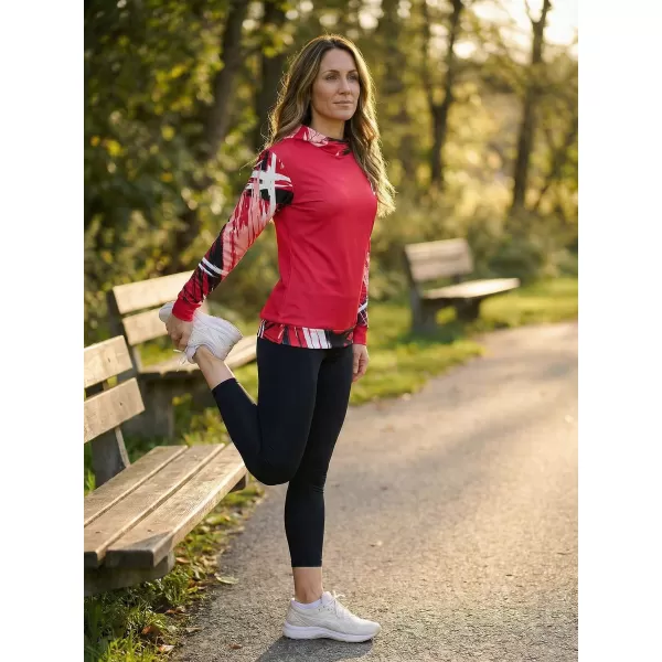  Dámská funkční mikina premium ALTISPORT VOJ/ALW039MI01 VIVA MAGENTA 
