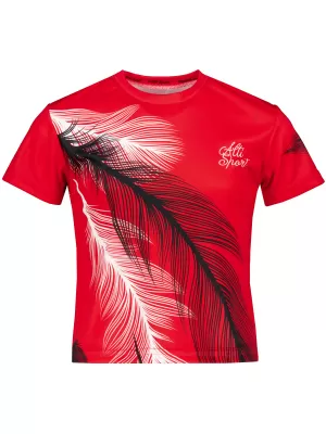 Dětské funkční triko premium ALTISPORT VOJ/ALK001TR01 ČERVENÁ