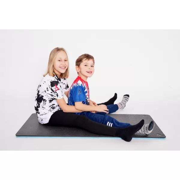  Dětské funkční triko premium ALTISPORT VOJ/ALK036TR01 MODRÁ/ČERVENÁ 