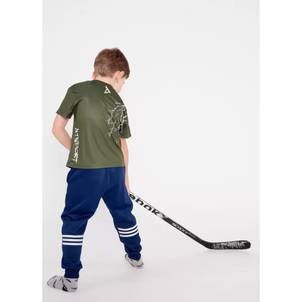  Dětské funkční triko premium ALTISPORT VOJ/ALK004TR01 OLIVOVÁ 