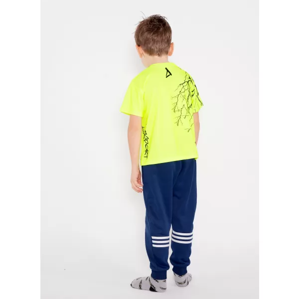  Dětské funkční triko premium ALTISPORT VOJ/ALK004TR01 NEON YELLOW 