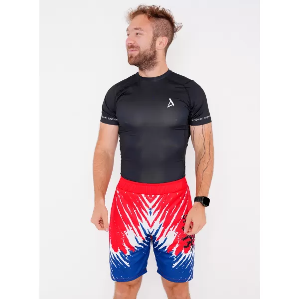 Pánské funkční kraťasy bez kapes premium ALTISPORT VOJ/ALM036KRA02 LEV 