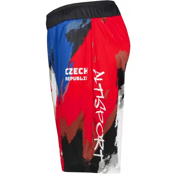  Pánské funkční kraťasy bez kapes premium ALTISPORT VOJ/ALM036KRA02 ŠMOUHY 