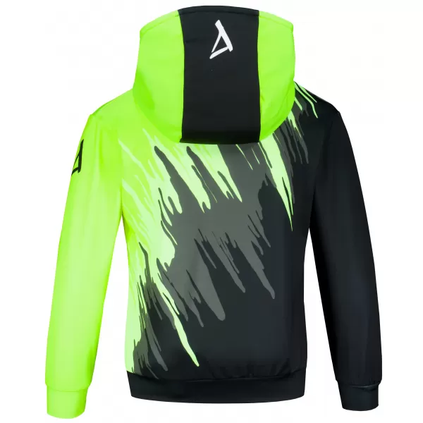  Dětská funkční mikina premium ALTISPORT VOJ/ALK006MI01 ČERNOŽLUTÁ 