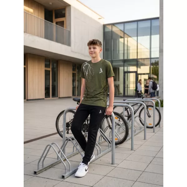  Dětské funkční triko premium ALTISPORT VOJ/ALK004TR01 OLIVOVÁ 