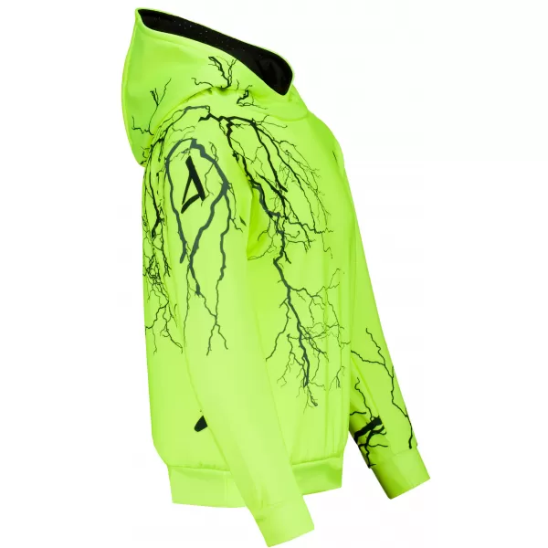  Dětská funkční mikina premium ALTISPORT VOJ/ALK004MI01 NEON YELLOW 