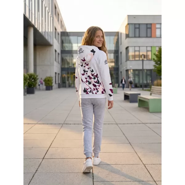  Dětská funkční mikina premium ALTISPORT VOJ/ALK022MI01 BÍLÁ 