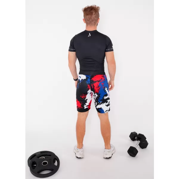  Pánské funkční kraťasy bez kapes premium ALTISPORT VOJ/ALM036KRA02 SKVRNY 