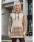 Dámská funkční prodloužená mikina premium ALTISPORT VOJ/ALW048MI03 HNĚDÁ