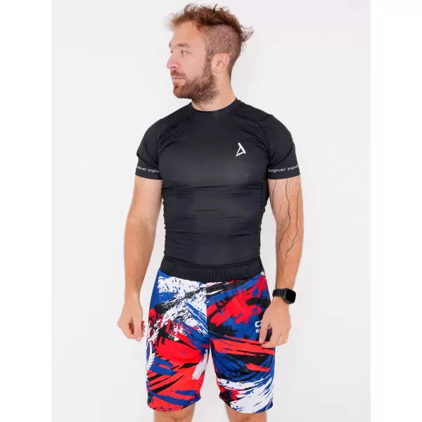  Pánské funkční kraťasy bez kapes premium ALTISPORT VOJ/ALM036KRA02 CZECH 