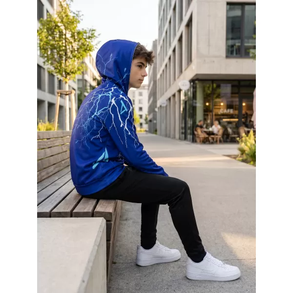  Dětská funkční mikina premium ALTISPORT VOJ/ALK004MI01 KRÁLOVSKÁ MODRÁ 