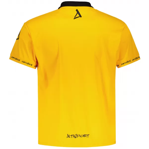  Pánské funkční triko s límečkem premium ALTISPORT VOJ/ALM000TR05 ORANŽOVÁ 