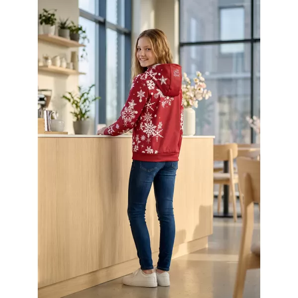  Dětská funkční mikina premium ALTISPORT VOJ/ALKVN5MI01 ČERVENÁ 