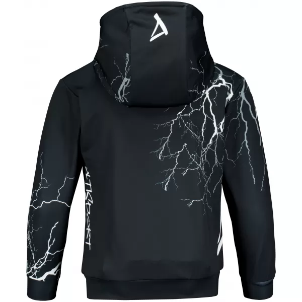  Dětská funkční mikina premium ALTISPORT VOJ/ALK004MI01 ČERNOBÍLÁ 