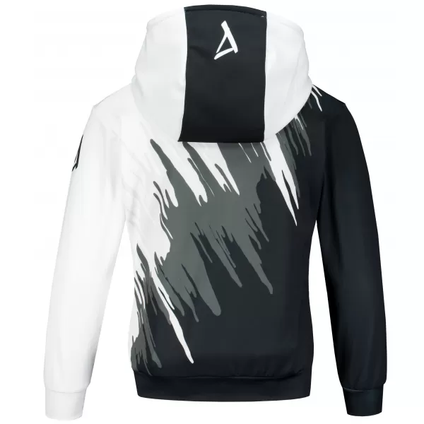  Dětská funkční mikina premium ALTISPORT VOJ/ALK006MI01 ČERNOBÍLÁ 