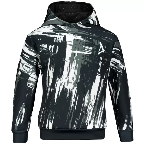  Dětská funkční mikina premium ALTISPORT VOJ/ALK010MI01 ČERNOBÍLÁ 