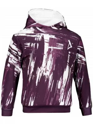 Dětská funkční mikina premium ALTISPORT VOJ/ALK010MI01 FIALOVÁ/BÍLÁ