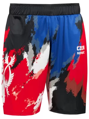 Pánské funkční kraťasy bez kapes premium ALTISPORT VOJ/ALM036KRA02 ŠMOUHY