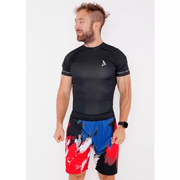 Pánské funkční kraťasy bez kapes premium ALTISPORT VOJ/ALM036KRA02 ŠMOUHY 