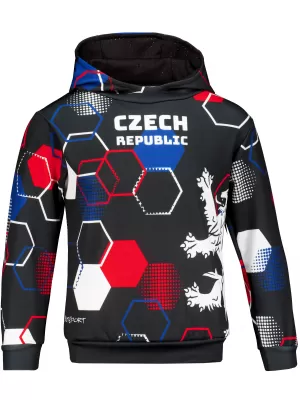 Dětská funkční mikina premium ALTISPORT VOJ/ALK036MI01 ČERNÁ