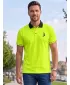 Pánské funkční triko s límečkem premium ALTISPORT VOJ/ALM000TR05 NEON YELLOW