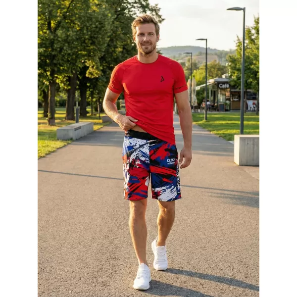  Pánské funkční kraťasy bez kapes premium ALTISPORT VOJ/ALM036KRA02 CZECH 