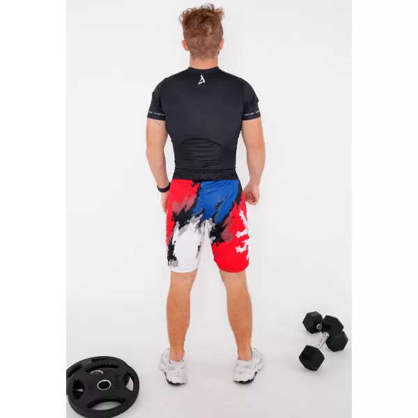  Pánské funkční kraťasy bez kapes premium ALTISPORT VOJ/ALM036KRA02 ŠMOUHY 