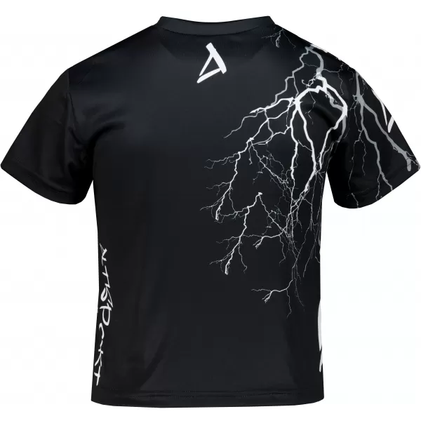  Dětské funkční triko premium ALTISPORT VOJ/ALK004TR01 ČERNOBÍLÁ 