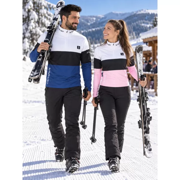  Pánská funkční termo mikina premium ALTISPORT VOJ/ALM051TER03 BÍLOMODRÁ 