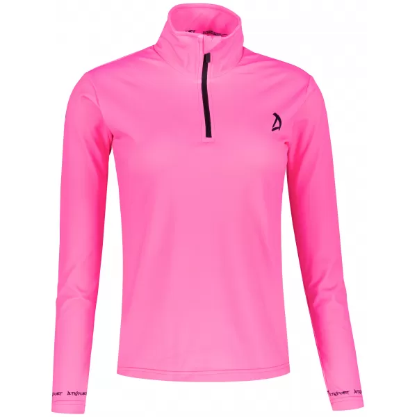  Dámská funkční termo mikina premium ALTISPORT VOJ/ALW000TER03 FLUO PINK 