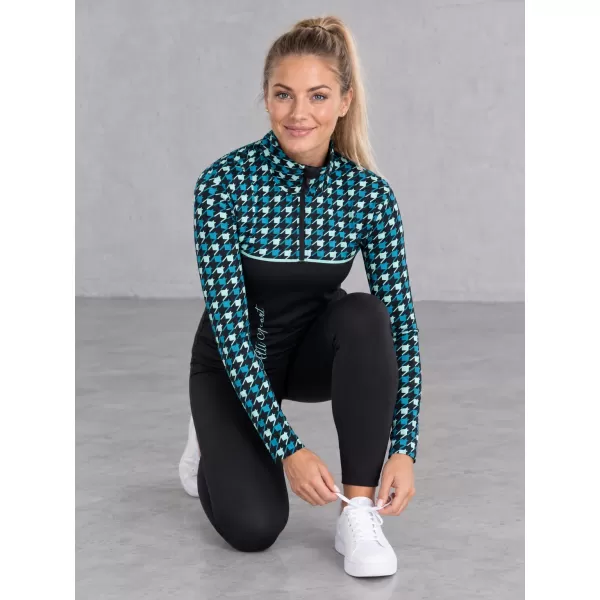  Dámská funkční termo mikina premium ALTISPORT VOJ/ALW048TER03 ČERNOMODRÁ 