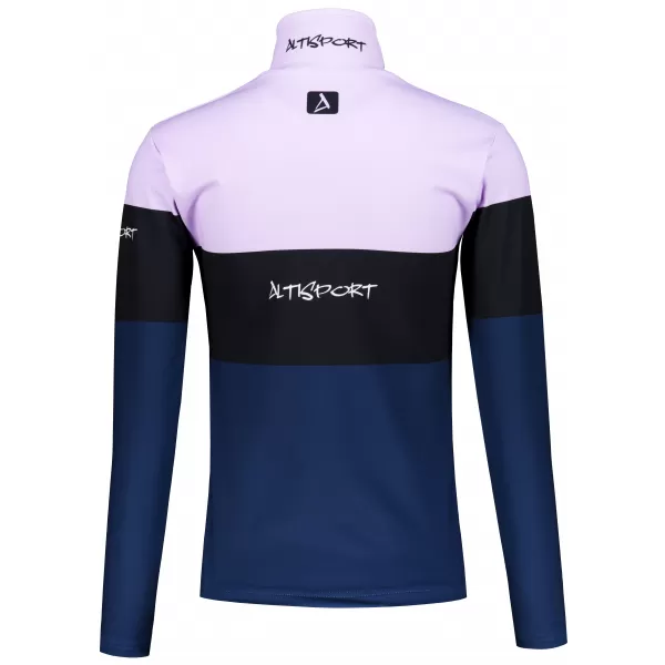  Dámská funkční termo mikina premium ALTISPORT VOJ/ALW051TER03 VIOLET/MODRÁ 