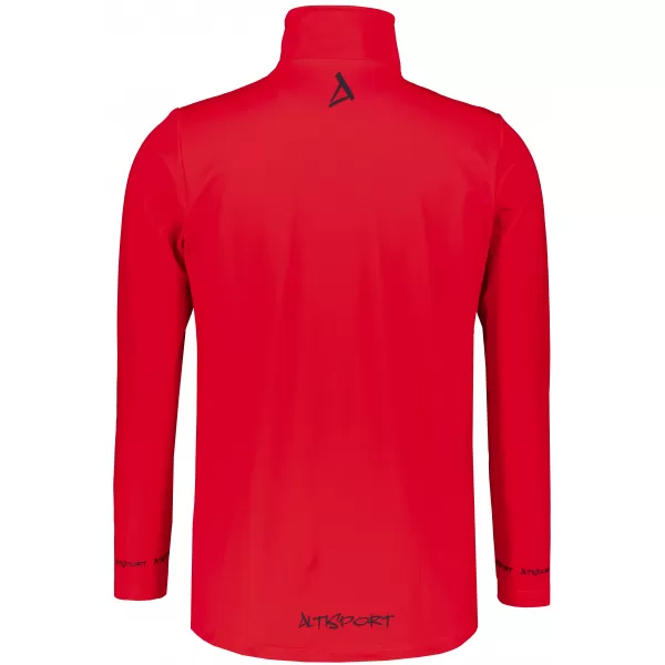  Pánská funkční termo mikina premium ALTISPORT VOJ/ALM000TER03 ČERVENÁ 