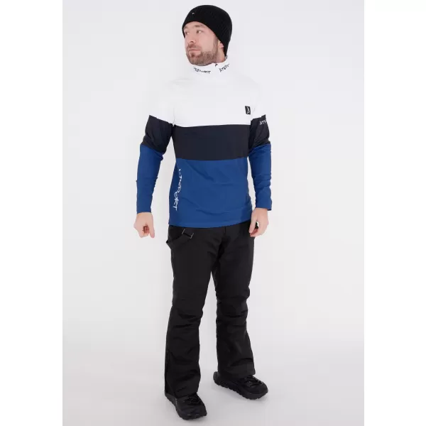  Pánská funkční termo mikina premium ALTISPORT VOJ/ALM051TER03 BÍLOMODRÁ 