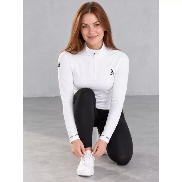  Dámská funkční termo mikina premium ALTISPORT VOJ/ALW000TER03 BÍLÁ 