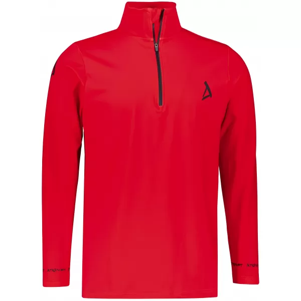  Pánská funkční termo mikina premium ALTISPORT VOJ/ALM000TER03 ČERVENÁ 