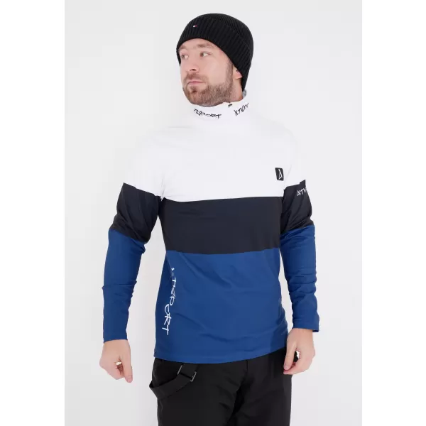  Pánská funkční termo mikina premium ALTISPORT VOJ/ALM051TER03 BÍLOMODRÁ 