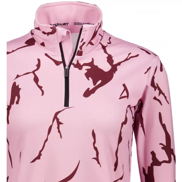 Dámská funkční termo mikina premium ALTISPORT VOJ/ALW052TER03 RŮŽOVÁ 