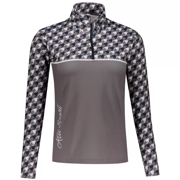  Dámská funkční termo mikina premium ALTISPORT VOJ/ALW048TER03 ŠEDÁ 