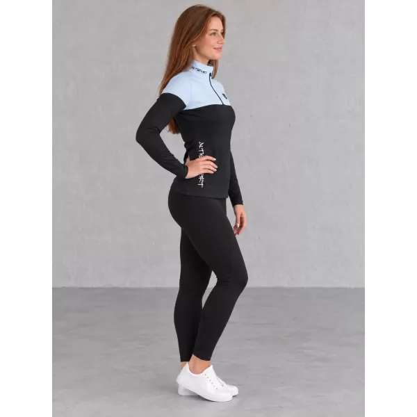  Dámská funkční termo mikina premium ALTISPORT VOJ/ALW051TER03 NEBESKY MODRÁ 